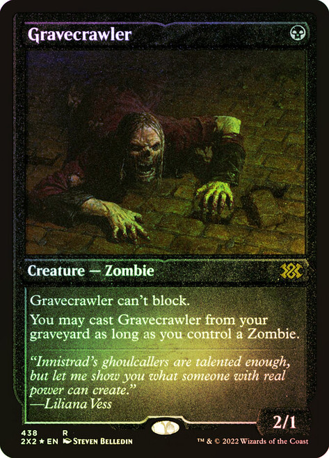 Gravecrawler
Double Masters 2022
Single
Magic: The Gathering
