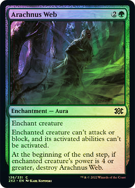 Arachnus Web\nDouble Masters 2022\nSingle\nMagic The Gathering