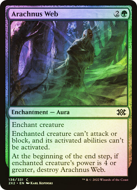 Arachnus Web
Double Masters 2022
Single
Magic: The Gathering