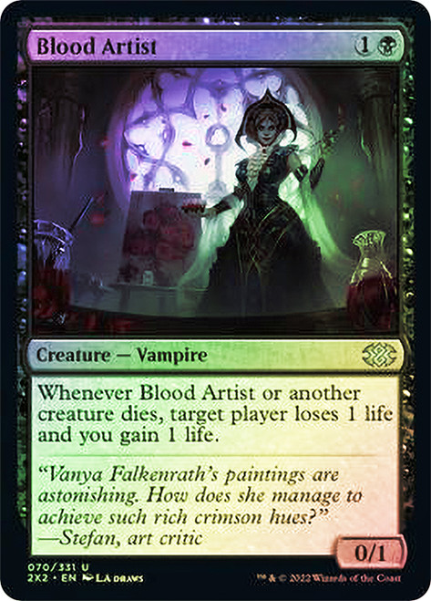 Blood Artist\nDouble Masters 2022\nSingle\nMagic The Gathering