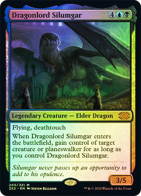 Dragonlord Silumgar\nDouble Masters 2022\nSingle\nMagic The Gathering