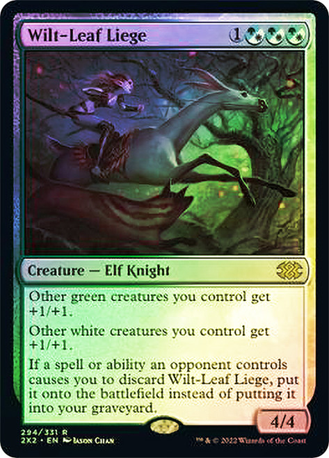 Wilt-Leaf Liege\nDouble Masters 2022\nSingle\nMagic The Gathering