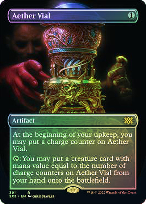 MTG 霊気の薬瓶 AEther Vial 英語 FOIL From the Vault