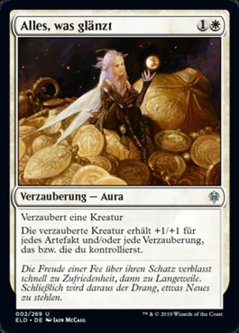 All That Glitters\nThrone of Eldraine - German\nSingle\nMagic The Gathering