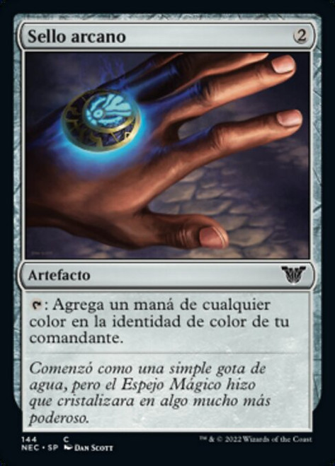 Arcane Signet\nKamigawa: Neon Dynasty Commander - Spanish\nSingle\nMagic The Gathering