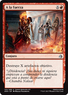 By Force\nAmonkhet - Spanish\nSingle\nMagic The Gathering