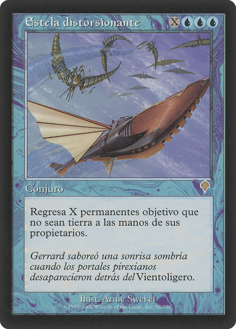 Distorting Wake\nInvasion - Spanish\nSingle\nMagic The Gathering