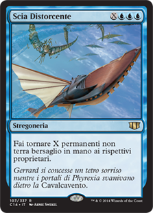 Distorting Wake\nCommander: 2014 Edition - Italian\nSingle\nMagic The Gathering