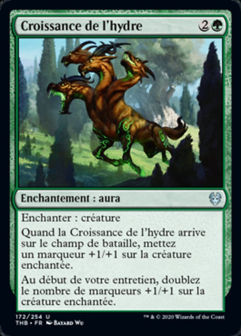 Hydra's Growth\nTheros Beyond Death - French\nSingle\nMagic The Gathering