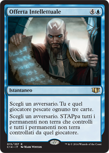 Intellectual Offering\nCommander: 2014 Edition - Italian\nSingle\nMagic The Gathering