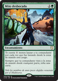 Myth Unbound\nCommander: 2018 Edition - Spanish\nSingle\nMagic The Gathering