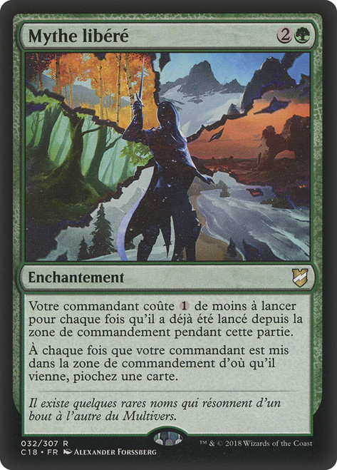 Myth Unbound\nCommander: 2018 Edition - French\nSingle\nMagic The Gathering