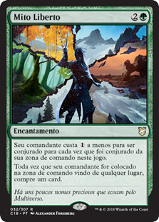 Myth Unbound\nCommander: 2018 Edition - Portuguese\nSingle\nMagic The Gathering