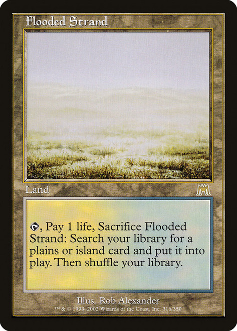 Flooded Strand\nOnslaught\nSingle\nMagic The Gathering
