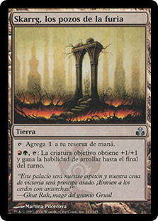 Skarrg, the Rage Pits\nGuildpact - Spanish\nSingle\nMagic The Gathering