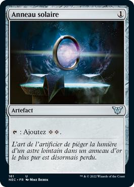 Sol Ring\nKamigawa: Neon Dynasty Commander - French\nSingle\nMagic The Gathering