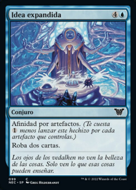 Thoughtcast\nKamigawa: Neon Dynasty Commander - Spanish\nSingle\nMagic The Gathering