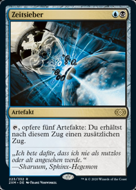 Time Sieve\nDouble Masters - German\nSingle\nMagic The Gathering