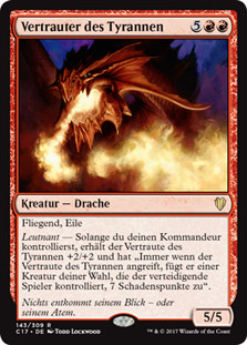Tyrant's Familiar\nCommander: 2017 Edition - German\nSingle\nMagic The Gathering