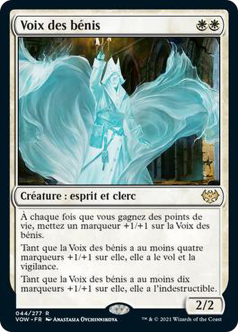 Voice of the Blessed\nInnistrad: Crimson Vow - French\nSingle\nMagic The Gathering