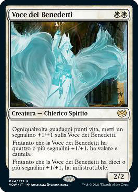 Voice of the Blessed\nInnistrad: Crimson Vow - Italian\nSingle\nMagic The Gathering