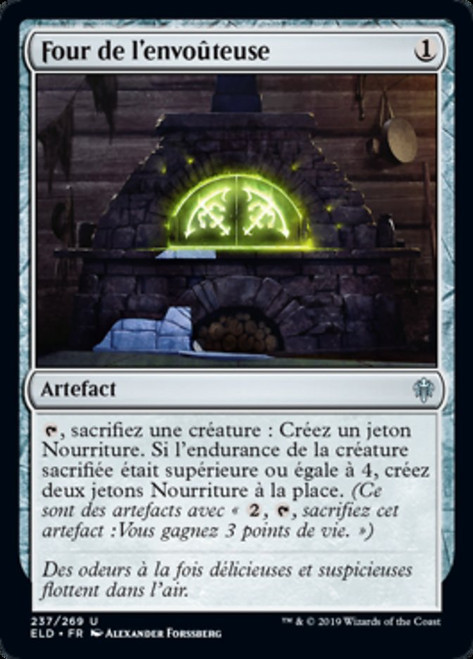Witch's Oven\nThrone of Eldraine - French\nSingle\nMagic The Gathering