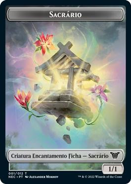 {Shrine Token}\nKamigawa: Neon Dynasty Commander - Portuguese\nSingle\nMagic The Gathering