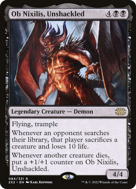 Ob Nixilis, Unshackled
Double Masters 2022
Single
Magic: The Gathering