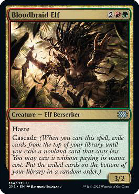 Bloodbraid Elf\nDouble Masters 2022\nSingle\nMagic The Gathering