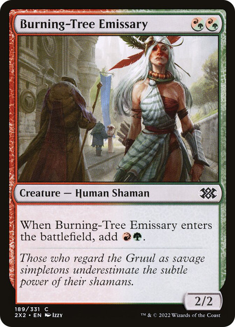 Burning-Tree Emissary
Double Masters 2022
Single
Magic: The Gathering