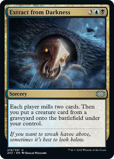 Extract from Darkness\nDouble Masters 2022\nSingle\nMagic The Gathering