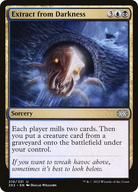 Extract from Darkness
Double Masters 2022
Single
Magic: The Gathering