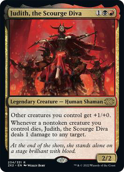 Judith, the Scourge Diva\nDouble Masters 2022\nSingle\nMagic The Gathering