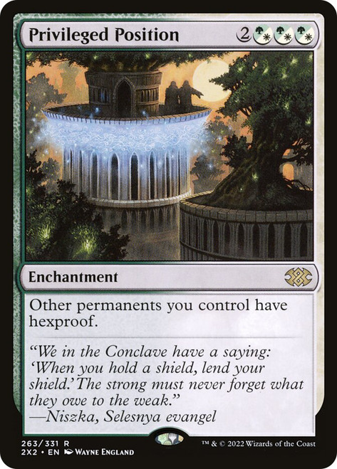 Privileged Position
Double Masters 2022
Single
Magic: The Gathering