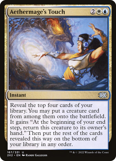 Aethermage's Touch
Double Masters 2022
Single
Magic: The Gathering