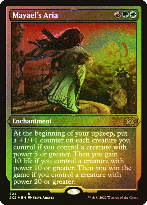 Mayael's Aria
Double Masters 2022
Single
Magic: The Gathering