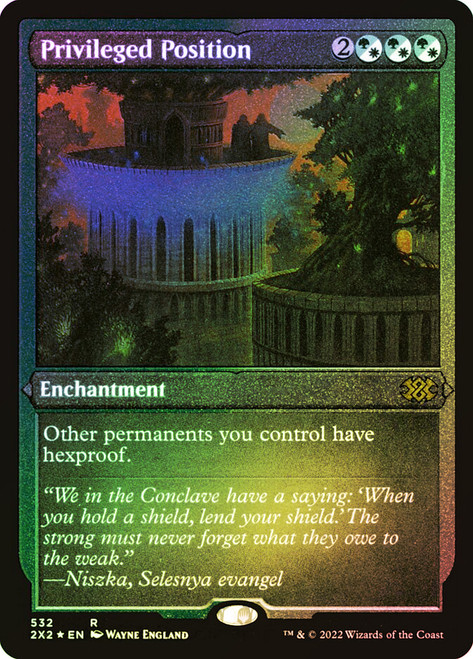 Privileged Position
Double Masters 2022
Single
Magic: The Gathering