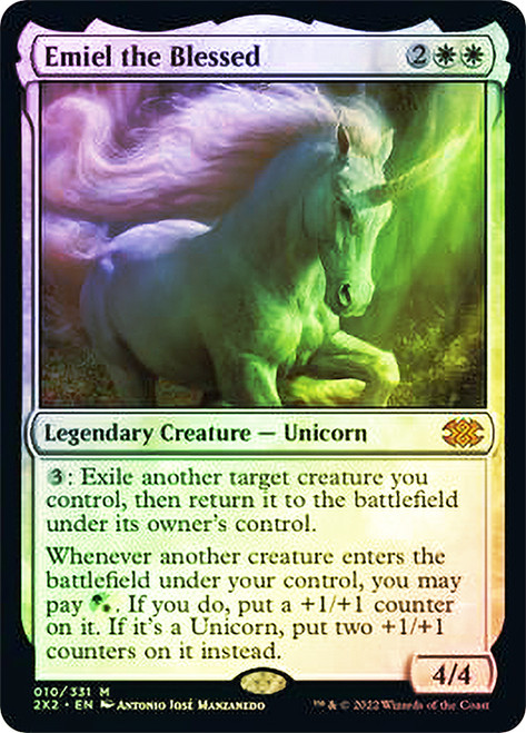 Emiel the Blessed\nDouble Masters 2022\nSingle\nMagic The Gathering