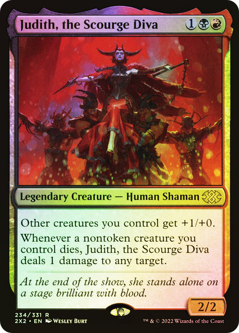 Judith, the Scourge Diva
Double Masters 2022
Single
Magic: The Gathering