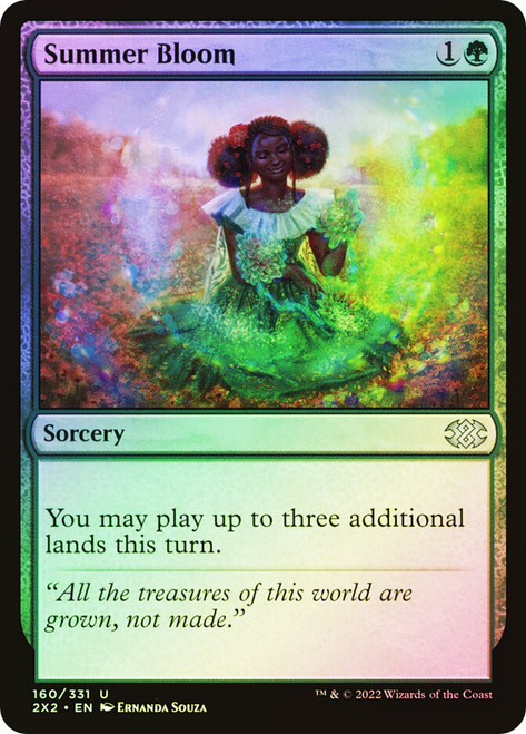 Summer Bloom
Double Masters 2022
Single
Magic: The Gathering