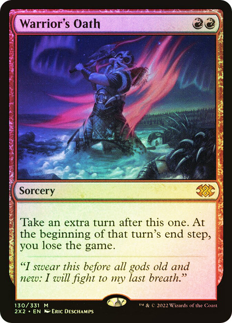 Warrior's Oath
Double Masters 2022
Single
Magic: The Gathering