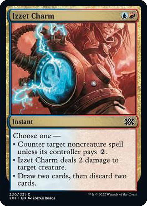 Izzet Charm\nDouble Masters 2022\nSingle\nMagic The Gathering