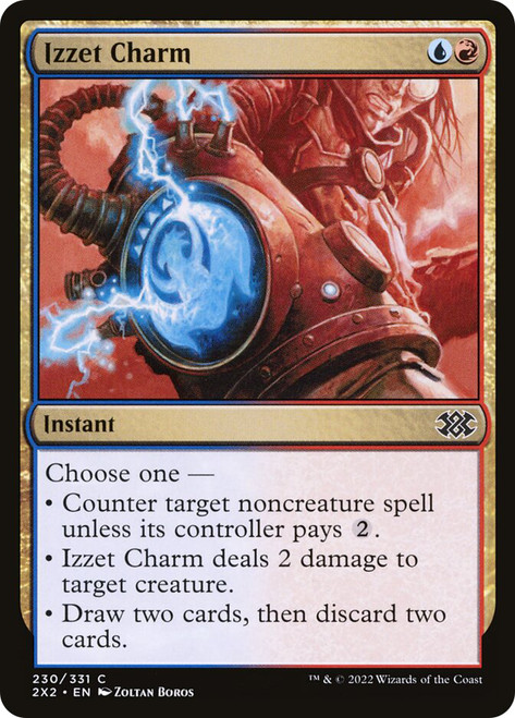 Izzet Charm
Double Masters 2022
Single
Magic: The Gathering