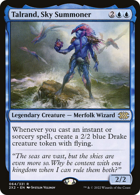 Talrand, Sky Summoner
Double Masters 2022
Single
Magic: The Gathering