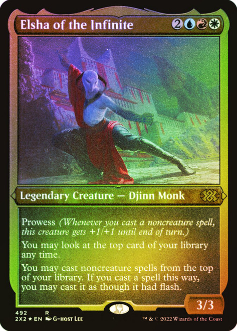 Elsha of the Infinite (Foil Etched) | Double Masters 2022 - Alternate 