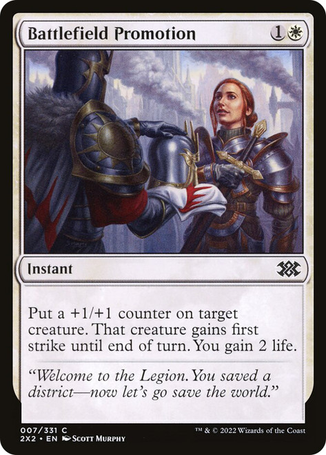 Battlefield Promotion
Double Masters 2022
Single
Magic: The Gathering