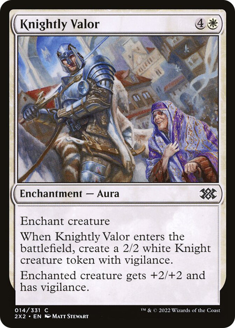 Knightly Valor
Double Masters 2022
Single
Magic: The Gathering