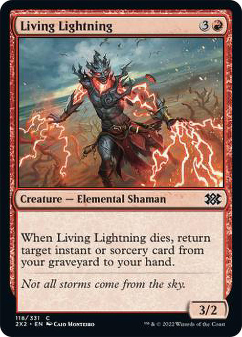 Living Lightning\nDouble Masters 2022\nSingle\nMagic The Gathering