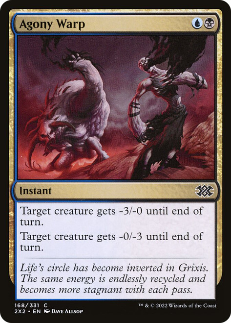 Agony Warp
Double Masters 2022
Single
Magic: The Gathering