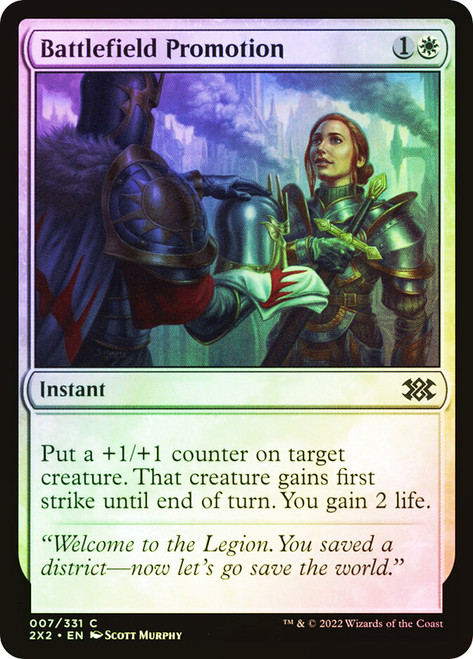 Battlefield Promotion
Double Masters 2022
Single
Magic: The Gathering